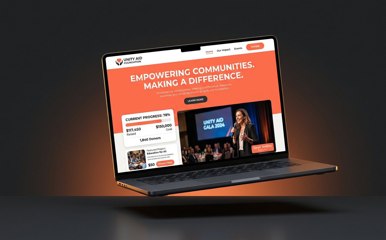 FundJoy fundraising platform website