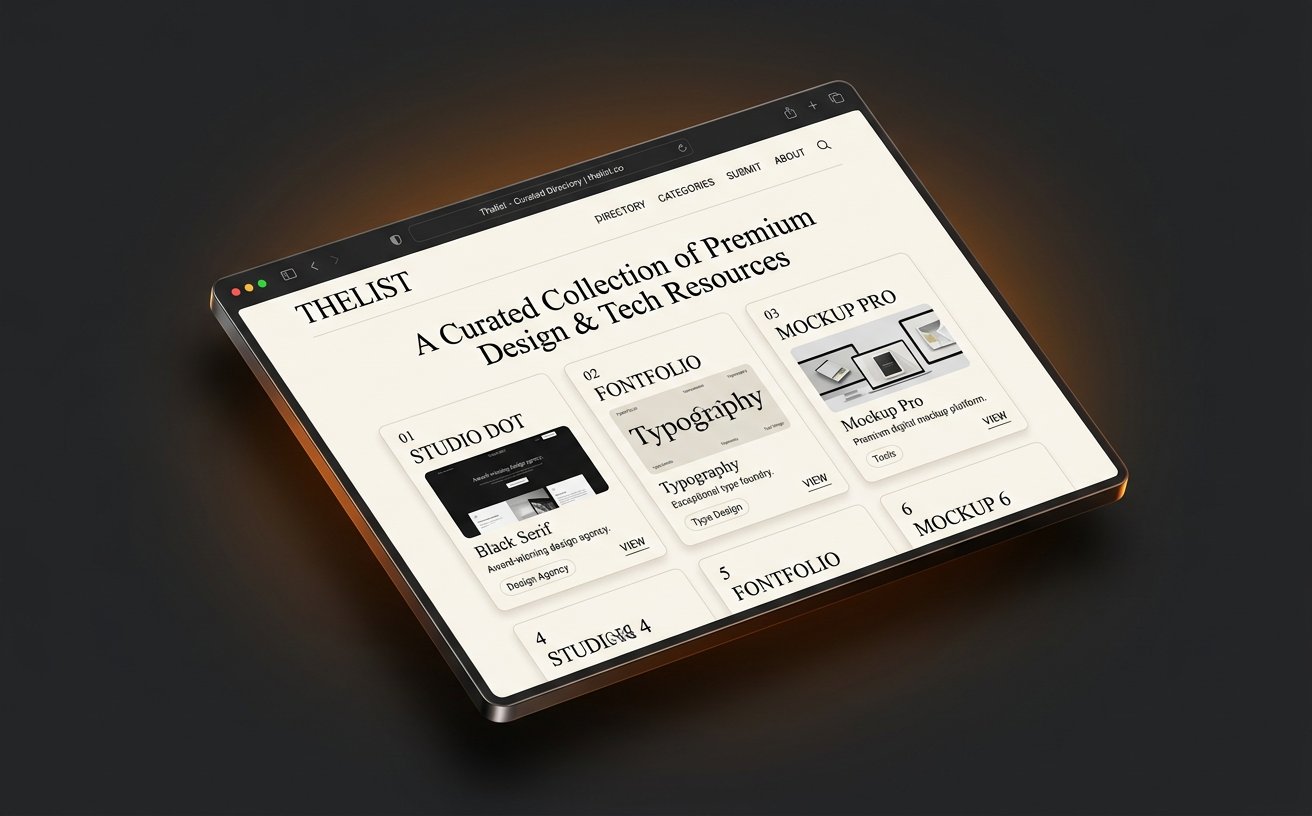 Thelist — Framer Website